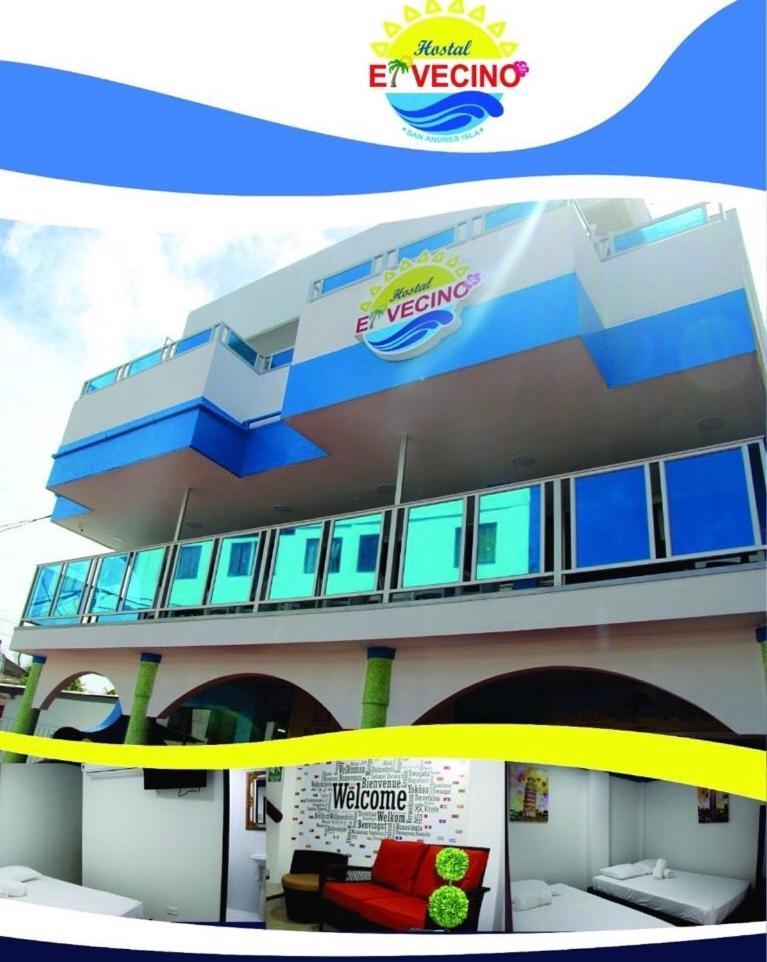 Hostal El Vecino San Andrés 외부 사진